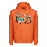 Carrot cute pigs coffee Premium Hoodie - Jasminsmagicworld