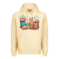 Pina Colada cute pigs coffee Premium Hoodie - Jasminsmagicworld