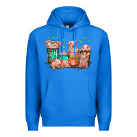 True Royal cute pigs coffee Premium Hoodie - Jasminsmagicworld