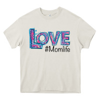 Cream Love Mom Life Heavy Core Tee - Bettercallsaul