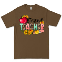 Cacao blessed teacher Premium Tee - NancyCooperArtShop