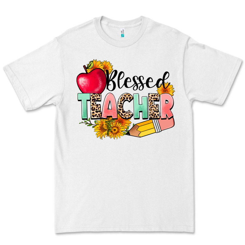 Blessed Teacher Premium Tee by NancyCooperArtShop | Teevron