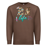 Chestnut western nurse rn  life Premium Sweatshirt - BarkalooDesign