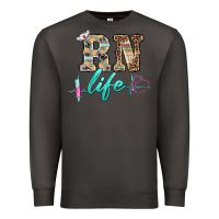 Smoke western nurse rn  life Premium Sweatshirt - BarkalooDesign