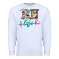 White western nurse rn  life Premium Sweatshirt - BarkalooDesign
