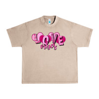 French Oak Love vibes Valentine's Day Urban Heavy Tee - HowdyJamesFarm