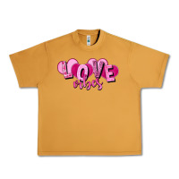 Peanut Butter Love vibes Valentine's Day Urban Heavy Tee - HowdyJamesFarm
