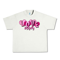 Pistachio Love vibes Valentine's Day Urban Heavy Tee - HowdyJamesFarm