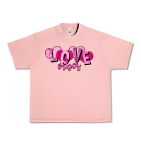Salmon Love vibes Valentine's Day Urban Heavy Tee - HowdyJamesFarm