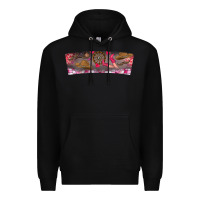 Black Howdy Valentine Premium Hoodie - CowhideDigitalArt