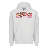 Dove Grey Howdy Valentine Premium Hoodie - CowhideDigitalArt