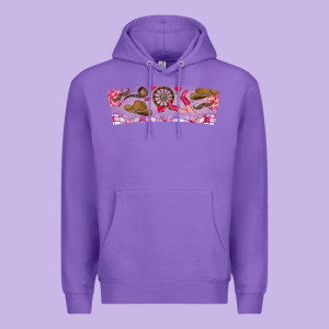 Howdy Valentine Premium Hoodie Designed By Cowhidedigitalart