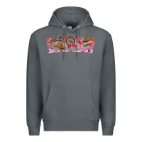 Rock Howdy Valentine Premium Hoodie - CowhideDigitalArt