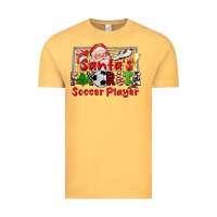 Vintage Mustard santas favorite soccer player Vintage Tee - CowGirlArtShop