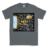 Charcoal Heather i'm a bus driver school bus black Classic Tee - TumblerDesignByShophia
