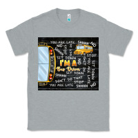 Heather Grey i'm a bus driver school bus black Classic Tee - TumblerDesignByShophia