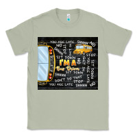 Matcha i'm a bus driver school bus black Classic Tee - TumblerDesignByShophia