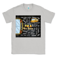 Moon Dust i'm a bus driver school bus black Classic Tee - TumblerDesignByShophia