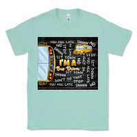 Seafoam i'm a bus driver school bus black Classic Tee - TumblerDesignByShophia