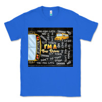 True Royal i'm a bus driver school bus black Classic Tee - TumblerDesignByShophia