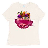 Bone Personalized Girl Halloween Candy Ladies Tee - texasbilliewilder