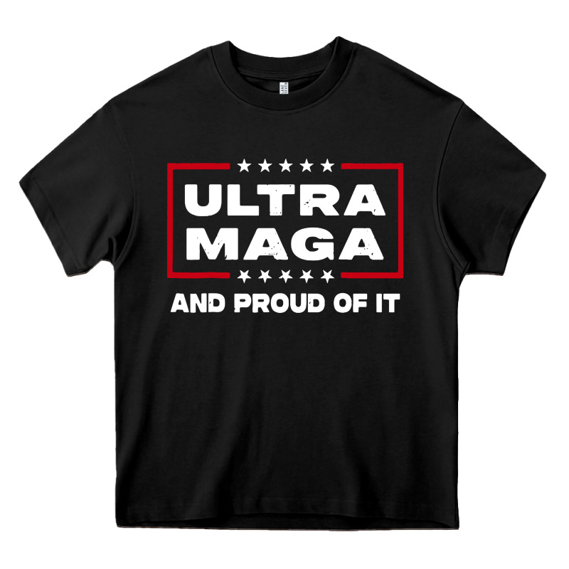Proud Ultra Maga Heavy Core Tee by longCreatives | Teevron