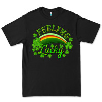 Black Feeling lucky with rainbow Premium Tee - RanaPortraitStore