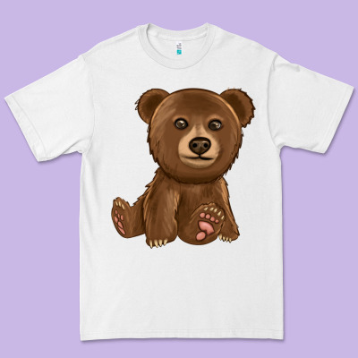 Bear Premium Tee Designed By Texasbilliewilder