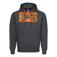 Smoke dinosaur brontosaurus sippy cup Zipper Hoodie - Artiststas