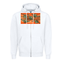 White dinosaur brontosaurus sippy cup Zipper Hoodie - Artiststas