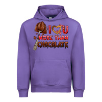Tulip i love you more than chocolate Urban Hoodie - AdoDesignShop