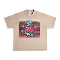 French Oak cancer awareness anchor Urban Heavy Tee - CowGirlArtShop