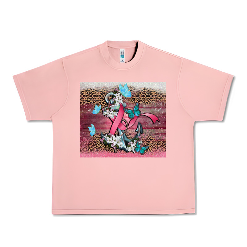 Cancer Awareness Anchor Urban Heavy Tee by CowGirlArtShop | Teevron