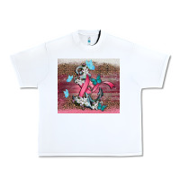 White cancer awareness anchor Urban Heavy Tee - CowGirlArtShop