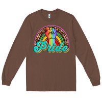 Chestnut pride rainbow Long Sleeve Tee - OliviaCreatesArt