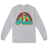 Moon Dust pride rainbow Long Sleeve Tee - OliviaCreatesArt