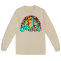 Mushroom pride rainbow Long Sleeve Tee - OliviaCreatesArt