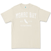Bone Morro Bay California CA Vintage Athletic Sports Design Premium Tee - longCreatives