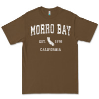 Cacao Morro Bay California CA Vintage Athletic Sports Design Premium Tee - longCreatives