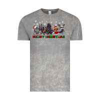 Cloud Rock merry christmas gnomies Vintage Tee - CowGirlArtShop