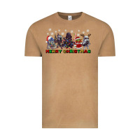 Vintage Camel merry christmas gnomies Vintage Tee - CowGirlArtShop