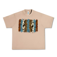 Burro tool leather leopard cowhide backround Urban Heavy Tee - RanaPortraitStore