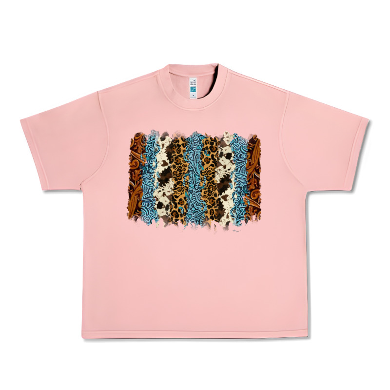 Tool Leather Leopard Cowhide Backround Urban Heavy Tee by RanaPortraitStore | Teevron