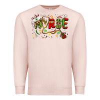 Pale Pink cinco de mayo nurse Premium Sweatshirt - BarkalooDesign