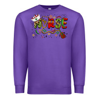 Purple cinco de mayo nurse Premium Sweatshirt - BarkalooDesign