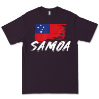 Plum samoan gifts   somoan flag t shirt Premium Tee - longCreatives