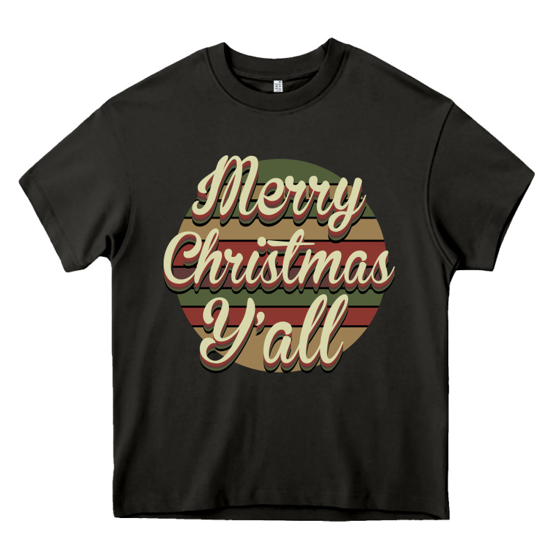Merry Christmas Y'all Heavy Core Tee by Bettercallsaul | Teevron