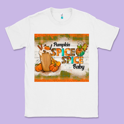Pumpkin Spice Spice Baby Classic Tee Designed By Tumblerdesignbyshophia