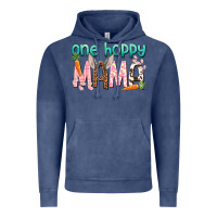 Vintage Denim One hoppy mama mother's day Vintage Hoodie - HowdyJamesFarm