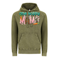Vintage Olive One hoppy mama mother's day Vintage Hoodie - HowdyJamesFarm